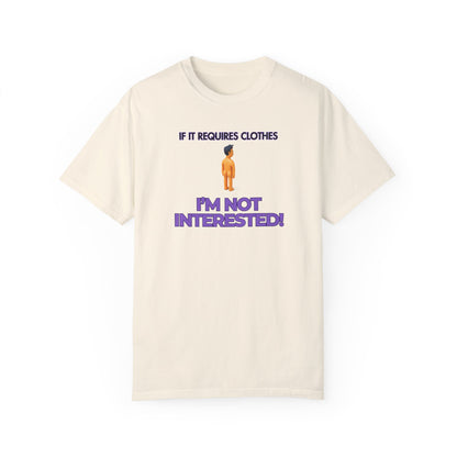 Clothing Not Needed Tee