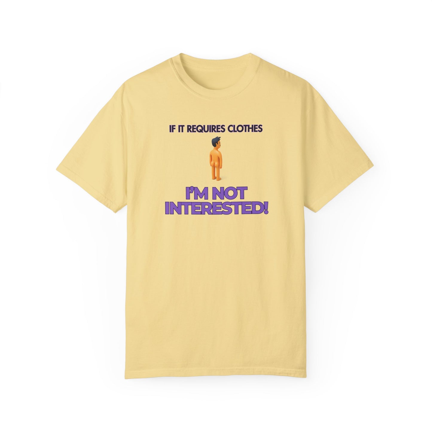 Clothing Not Needed Tee