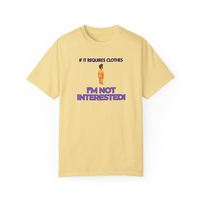 Clothing Not Needed Tee