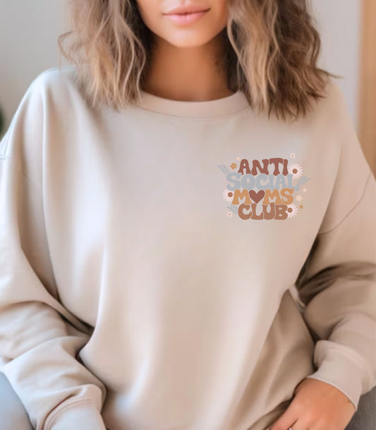 Moms Club - Graphic Sweatshirt
