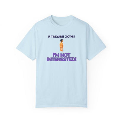 Clothing Not Needed Tee