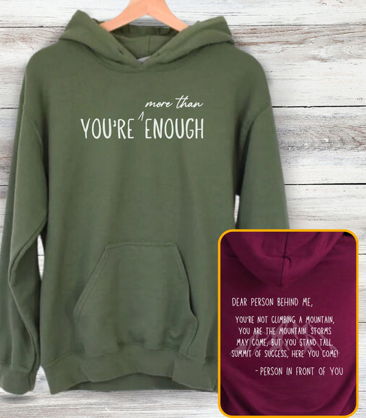 More Than Enough - Unisex Graphic Hoodie