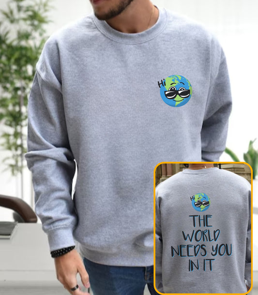 We Need You - Graphic Sweater