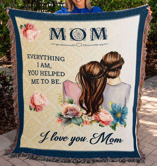 Mother & Daughter - Woven Heirloom Blanket