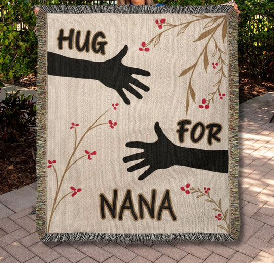Hug For Nana - Woven Heirloom Blanket