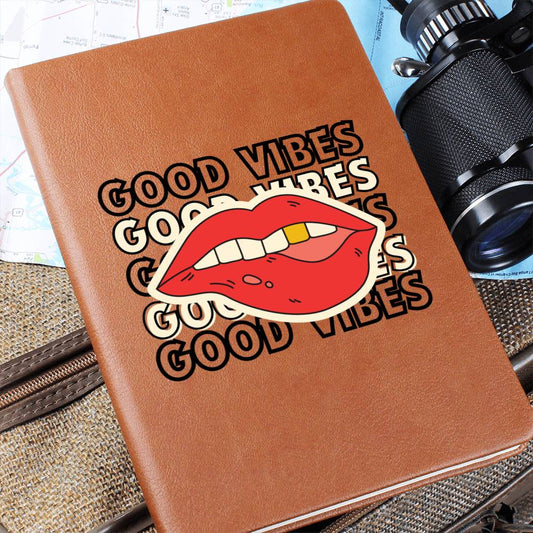 Good Vibes - Leather Journal