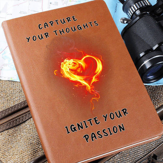 Ignite Your Passion - Leather Journal