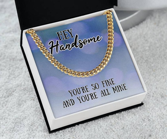 Hey Handsome - Cuban Link Chain Necklace
