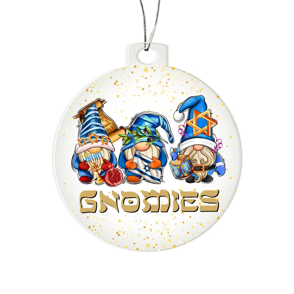 Gnomies Holiday Acrylic Ornament