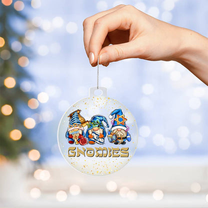 Gnomies Holiday Acrylic Ornament