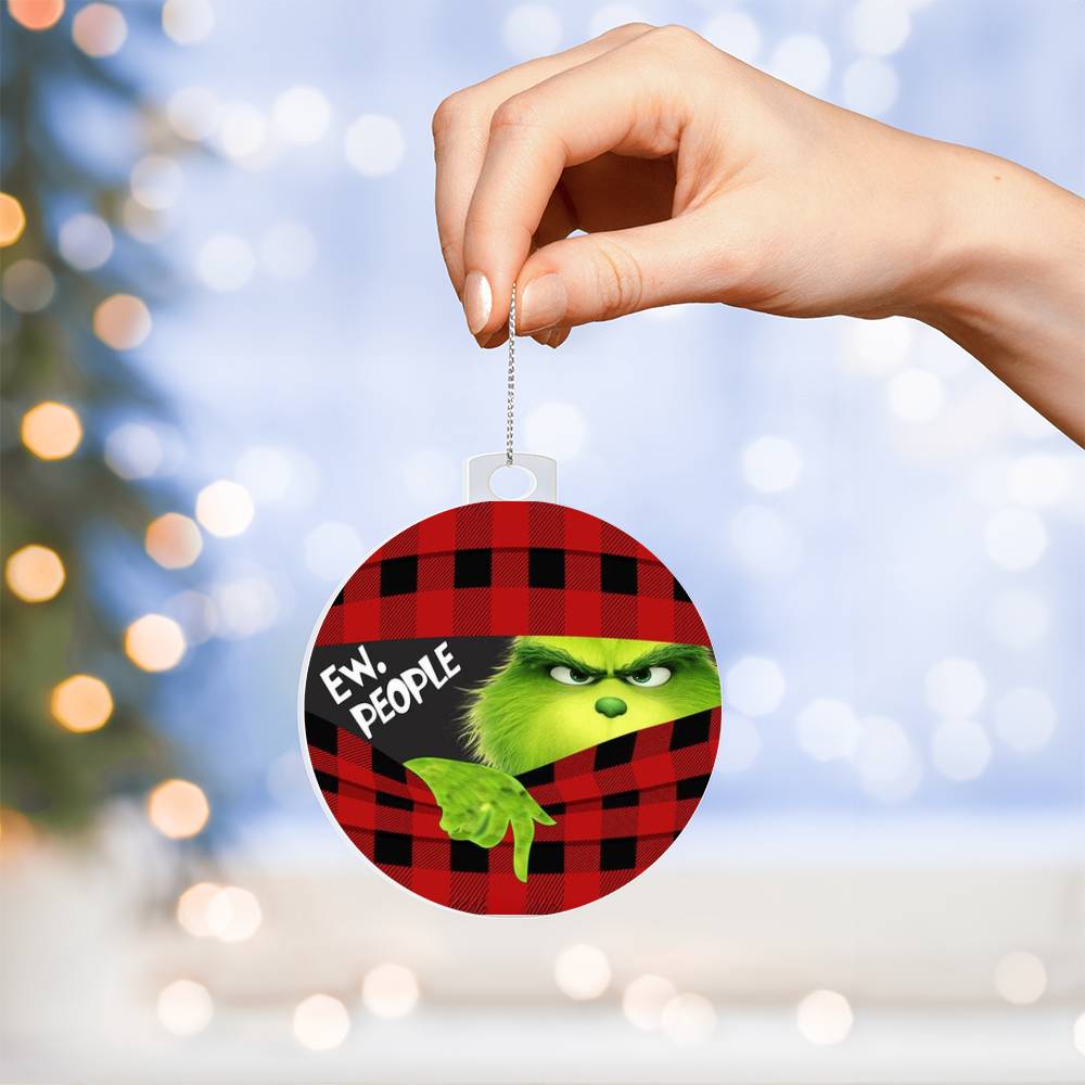 Ew People Holiday Acrylic Ornament