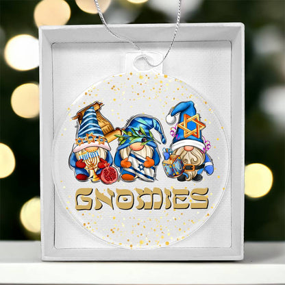 Gnomies Holiday Acrylic Ornament