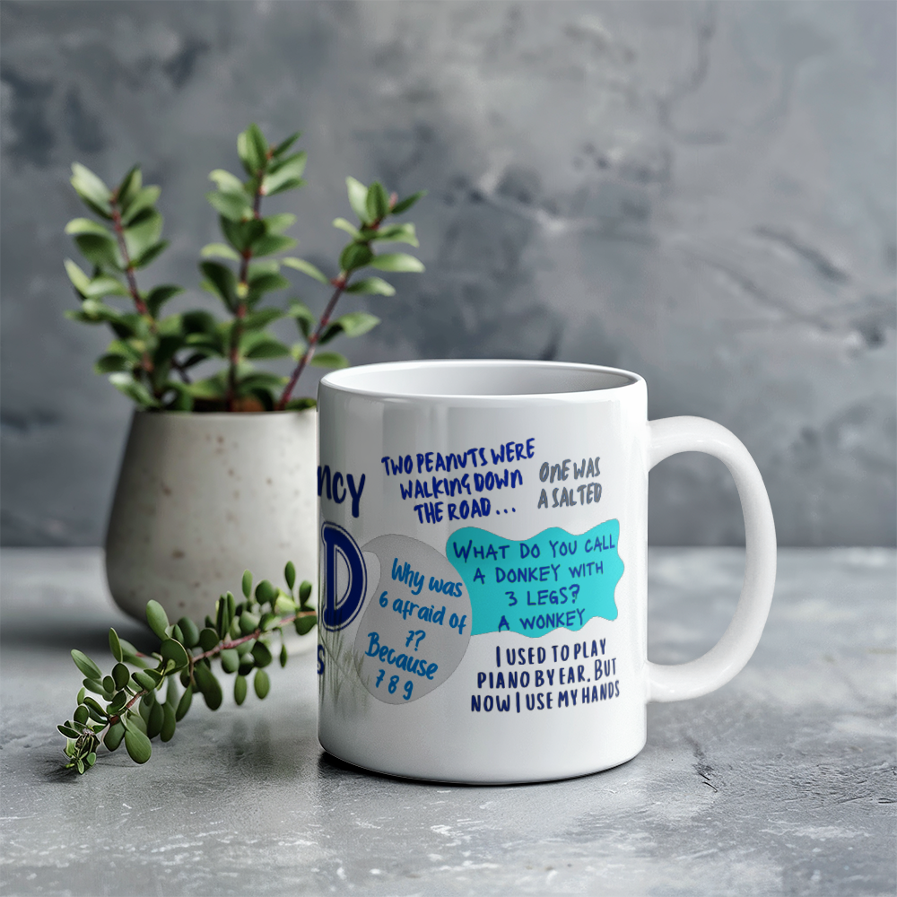 Emergency Dad Jokes Mug