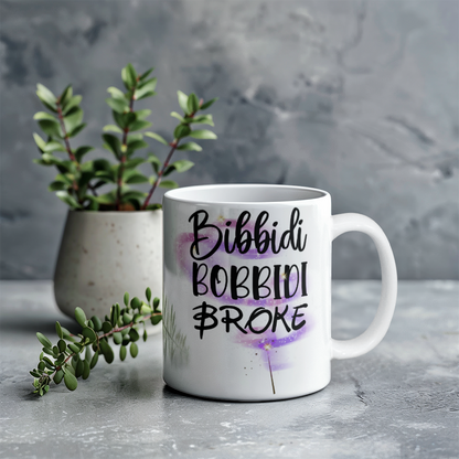 Bibbidi Bobbidi Broke Mug (White)