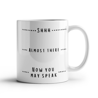 Don't Speak Mug (White)