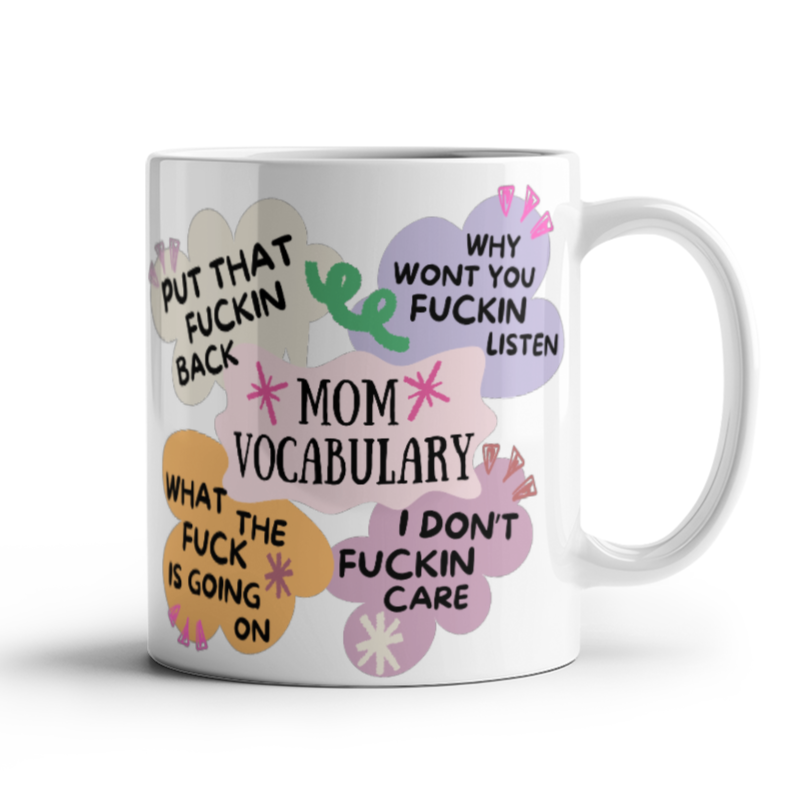 Mom Vocabulary Mug