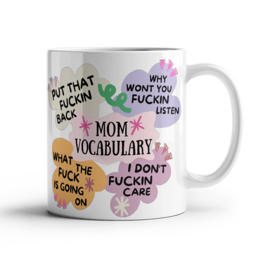 Mom Vocabulary Mug