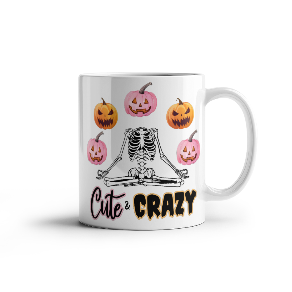 Cute & Crazy Mug (White)