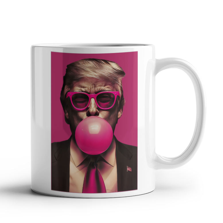 Bubble Gum Trump (White)