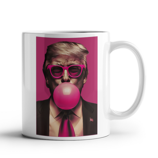 Bubble Gum Trump (White)