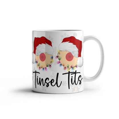 Tinsel Tits Mug