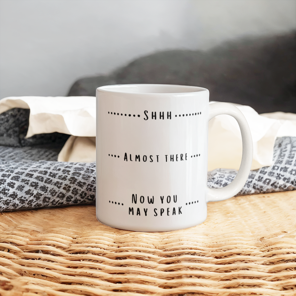 Don't Speak Mug (White)