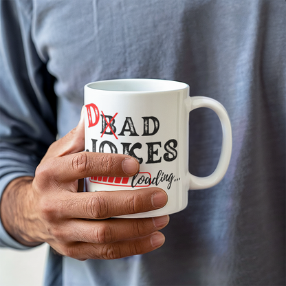 Dad Jokes Mug (White)