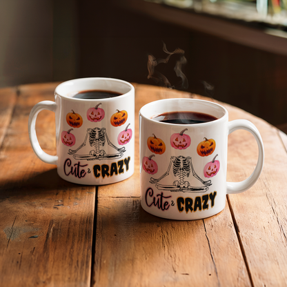 Cute & Crazy Mug (White)