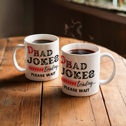 Dad Jokes Mug (White)