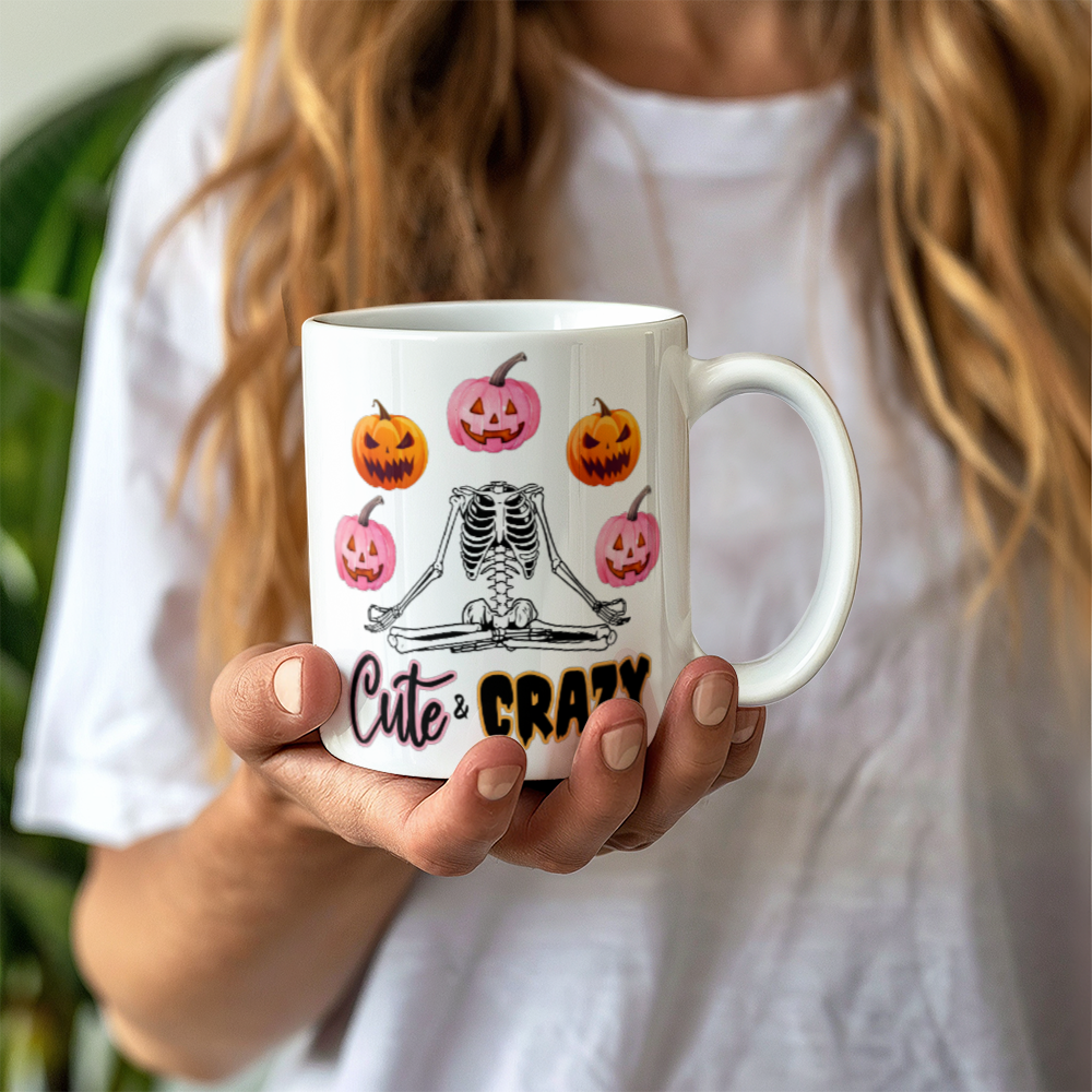 Cute & Crazy Mug (White)