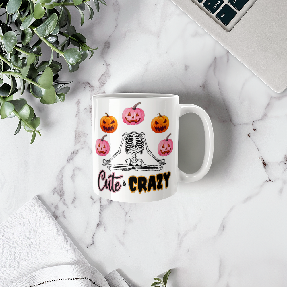 Cute & Crazy Mug (White)