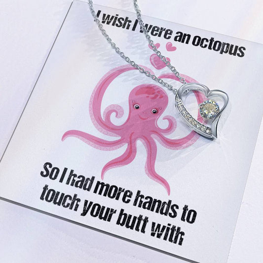 Octopus Hands - Forever Love Necklace