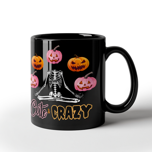 Cute & Crazy Mug (Black)