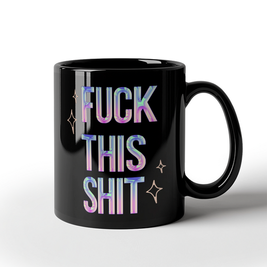 "F" This Mug (Black)