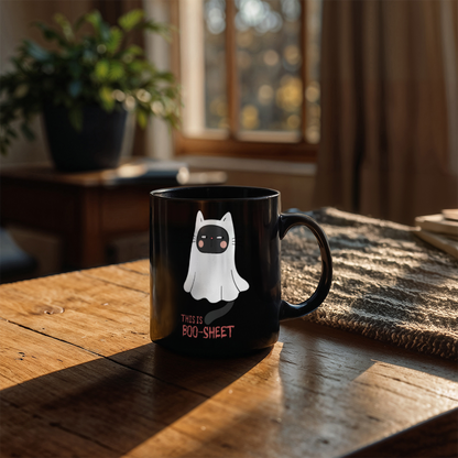 Cat Ghost Mug