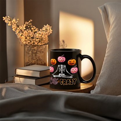 Cute & Crazy Mug (Black)