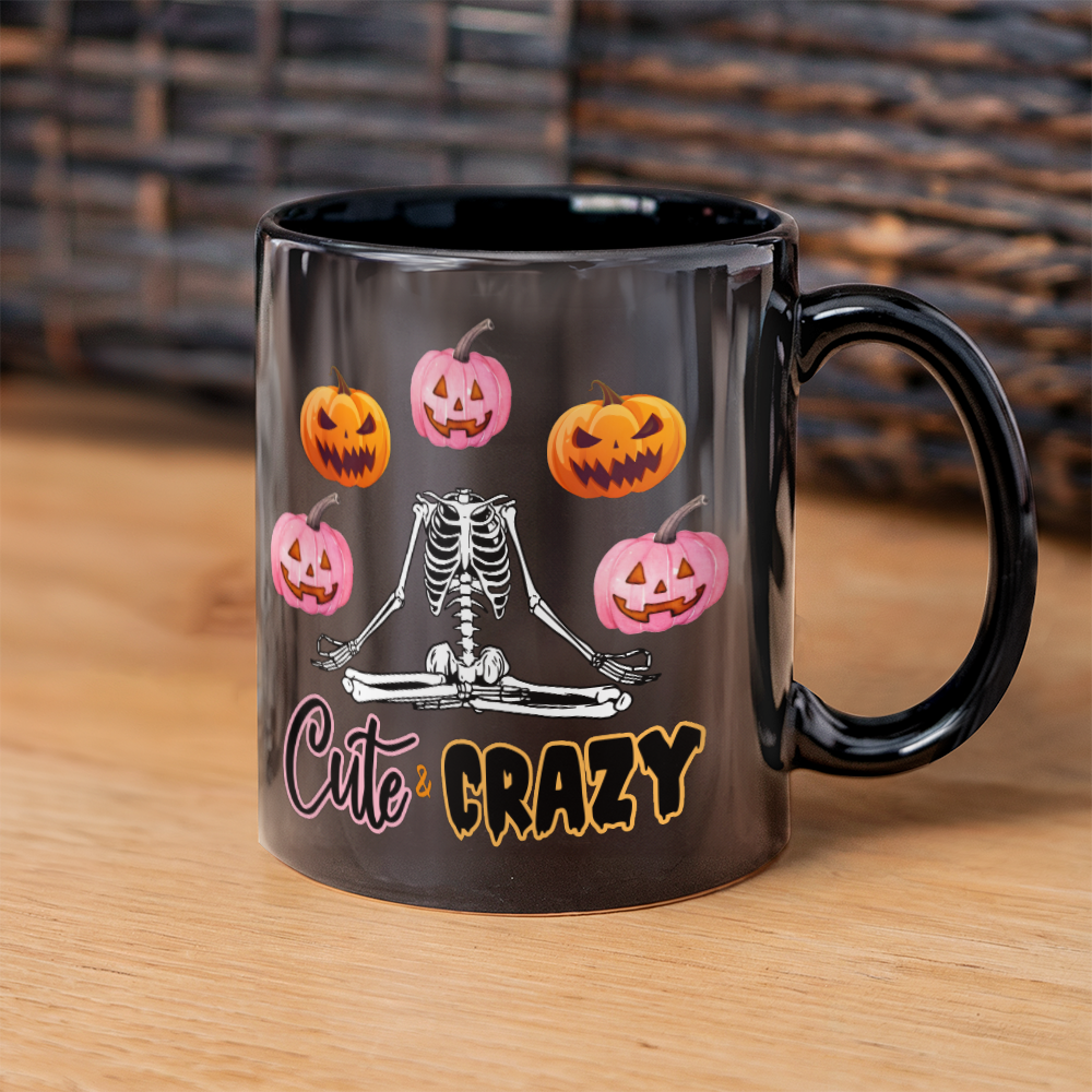 Cute & Crazy Mug (Black)