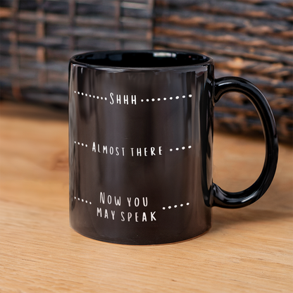 Don't Speak Mug (Black)