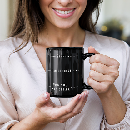 Don't Speak Mug (Black)