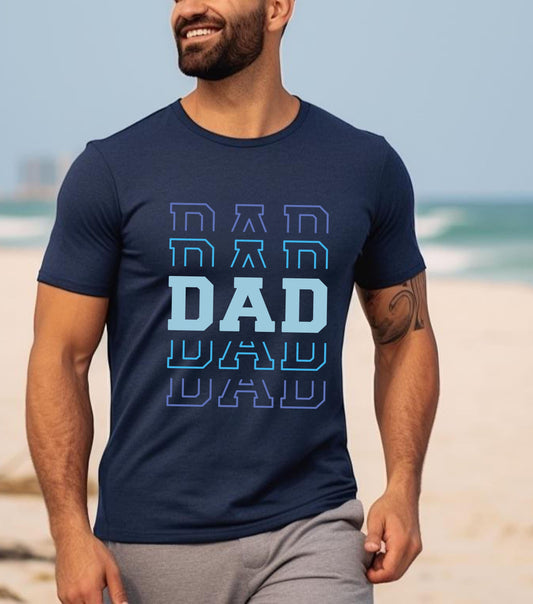 Stacked Dad- Graphic Tee