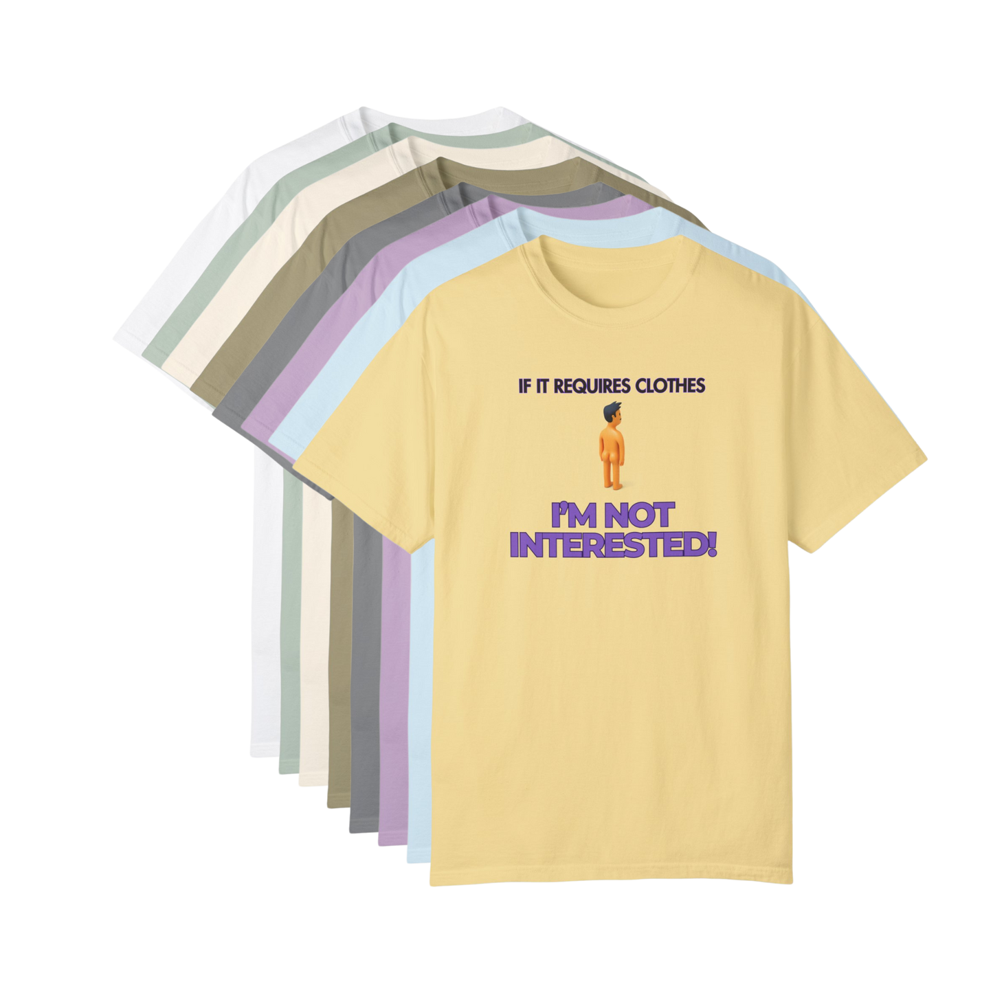 Clothing Not Needed Tee